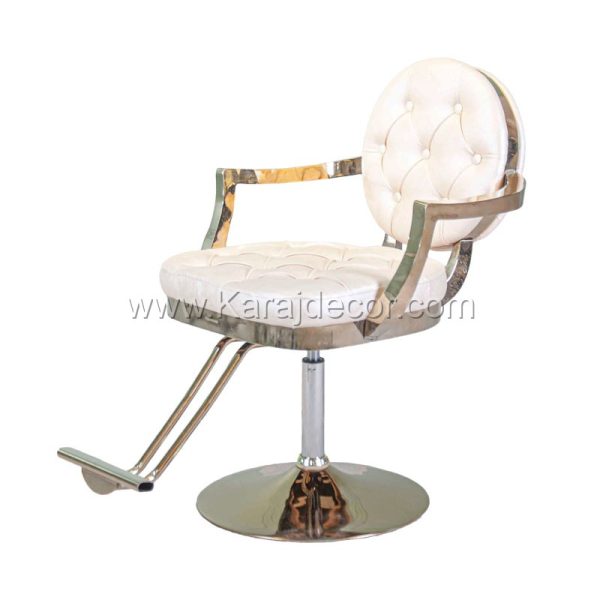 صندلی کوپ استیل با جا پایی