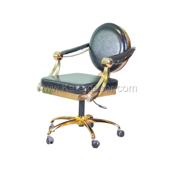 صندلی کوپ استیل دسته گرد