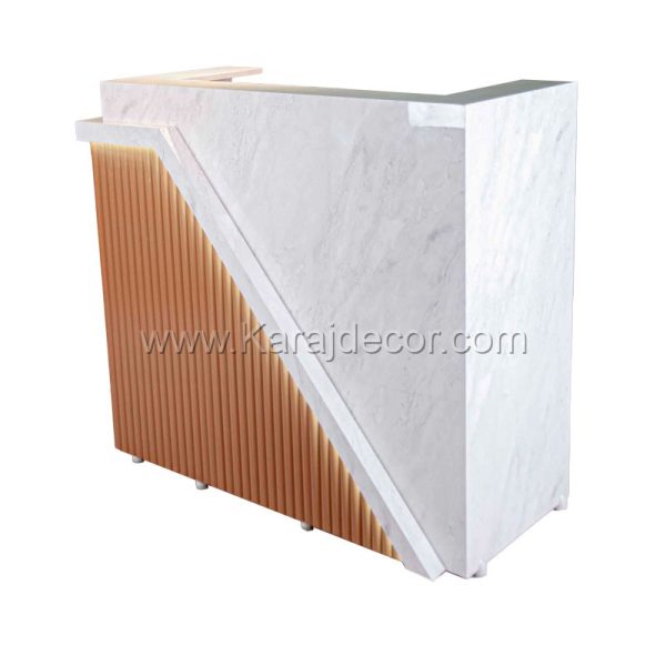 کانتر منشی گیسو + نورپردازی