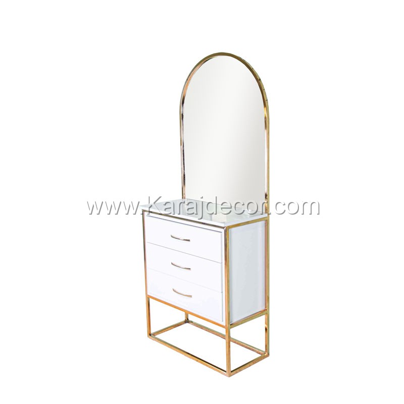 marjan-mirror-consule-karajdeoce آینه کنسول مرجان نیمه