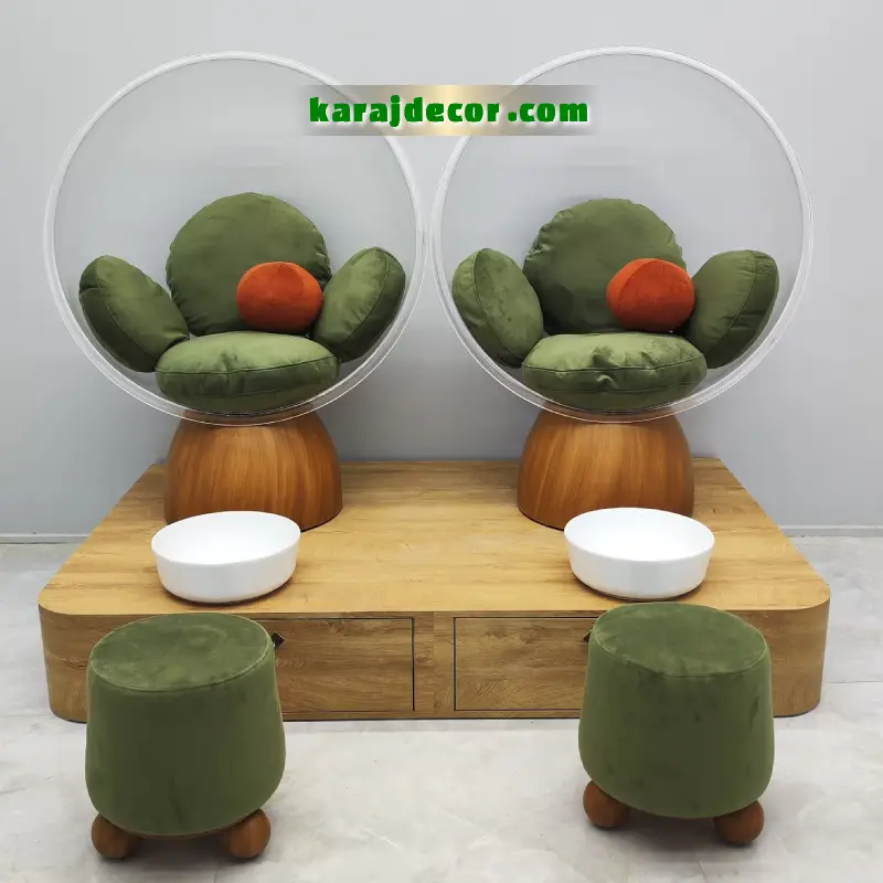 ست استیج پدیکور گل