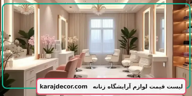 لیست قیمت لوازم آرایشگاه زنانه