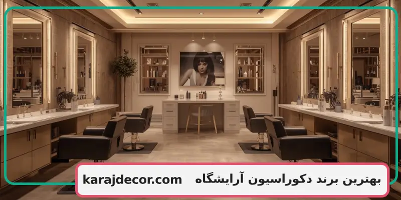 بهترین برند دکوراسیون آرایشگاه